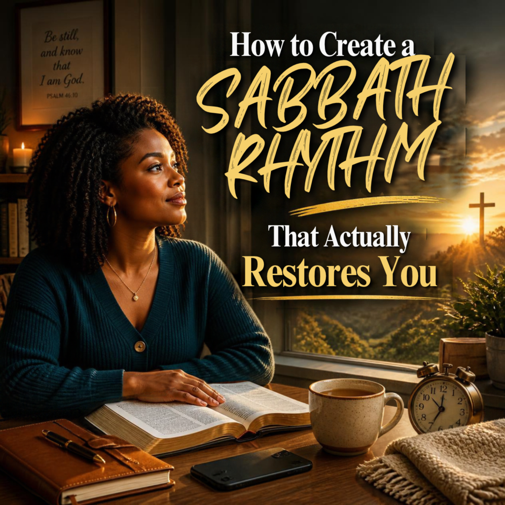 How to Create a Sabbath Rhythm That Actually Restores You