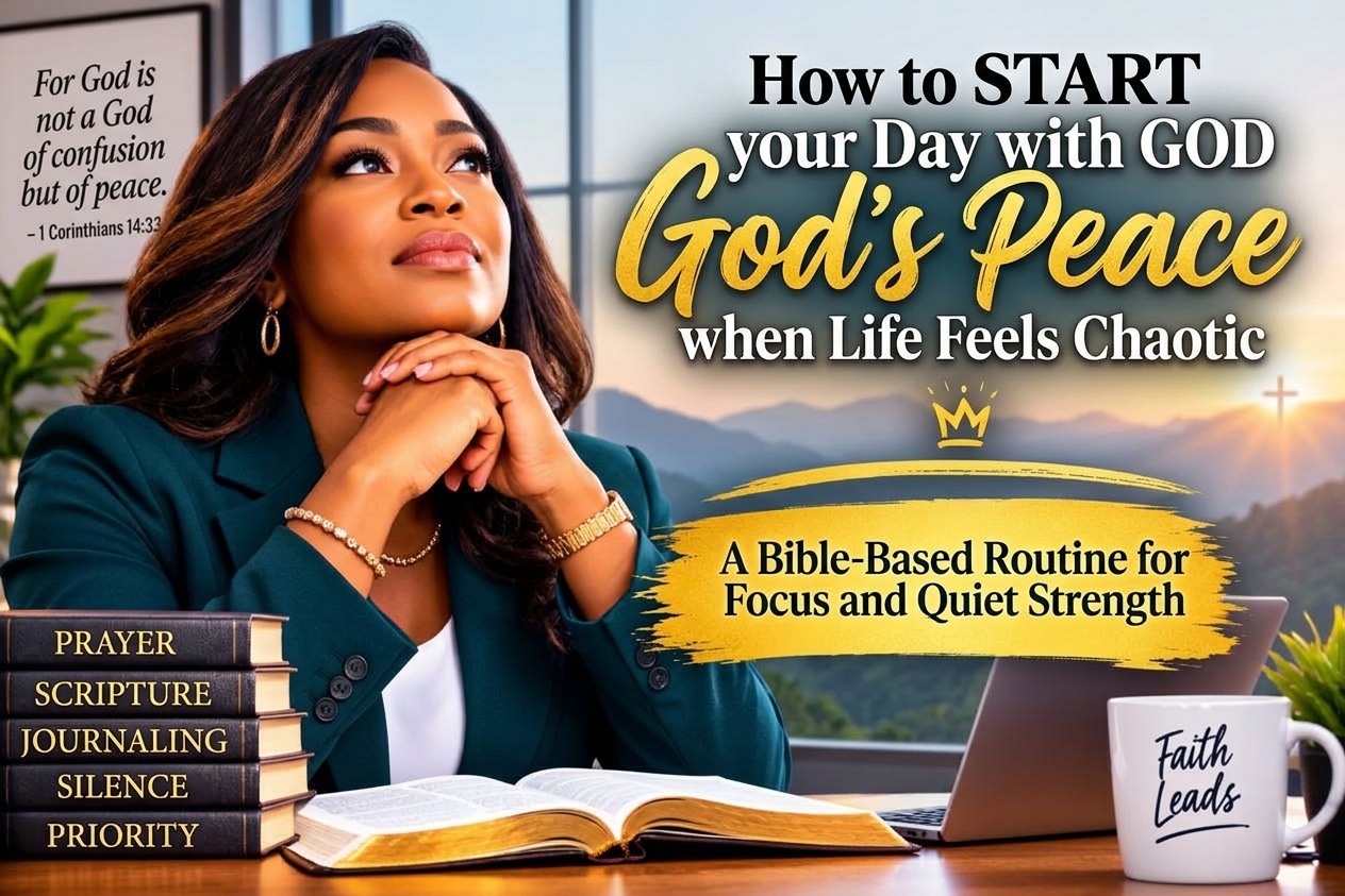How to Start Your Day With God When Life Feels Chaotic