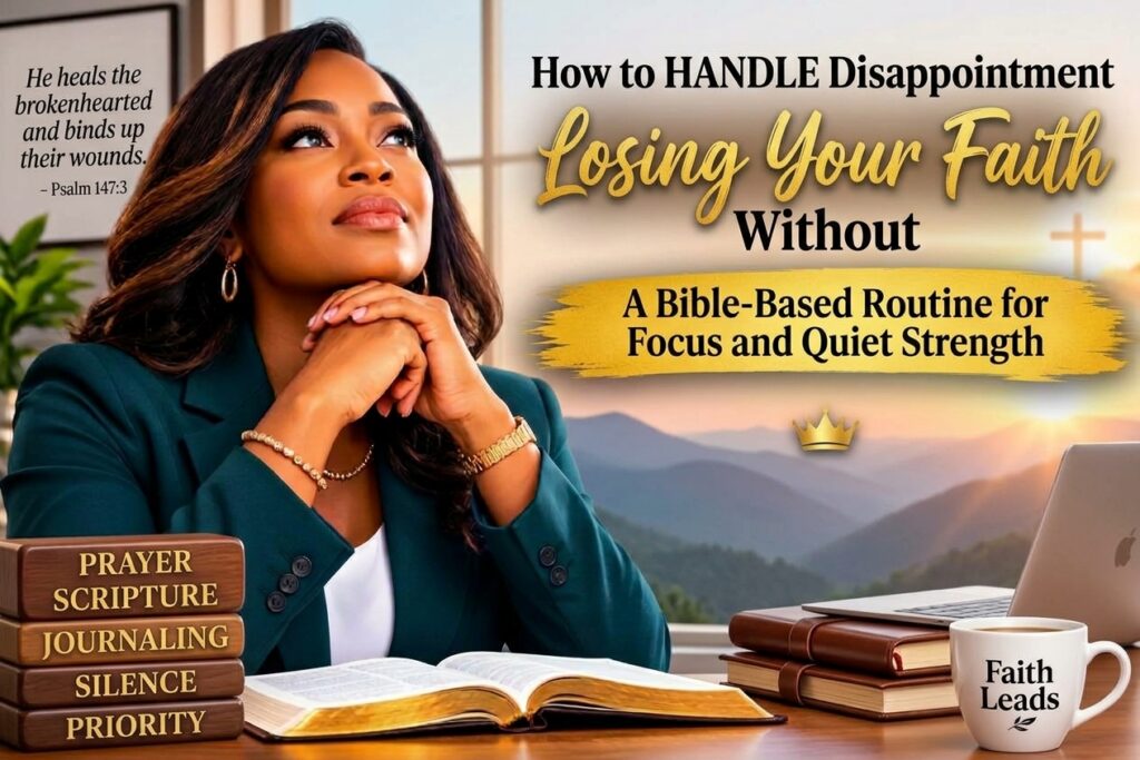 How to Handle Disappointment Without Losing Your Faith